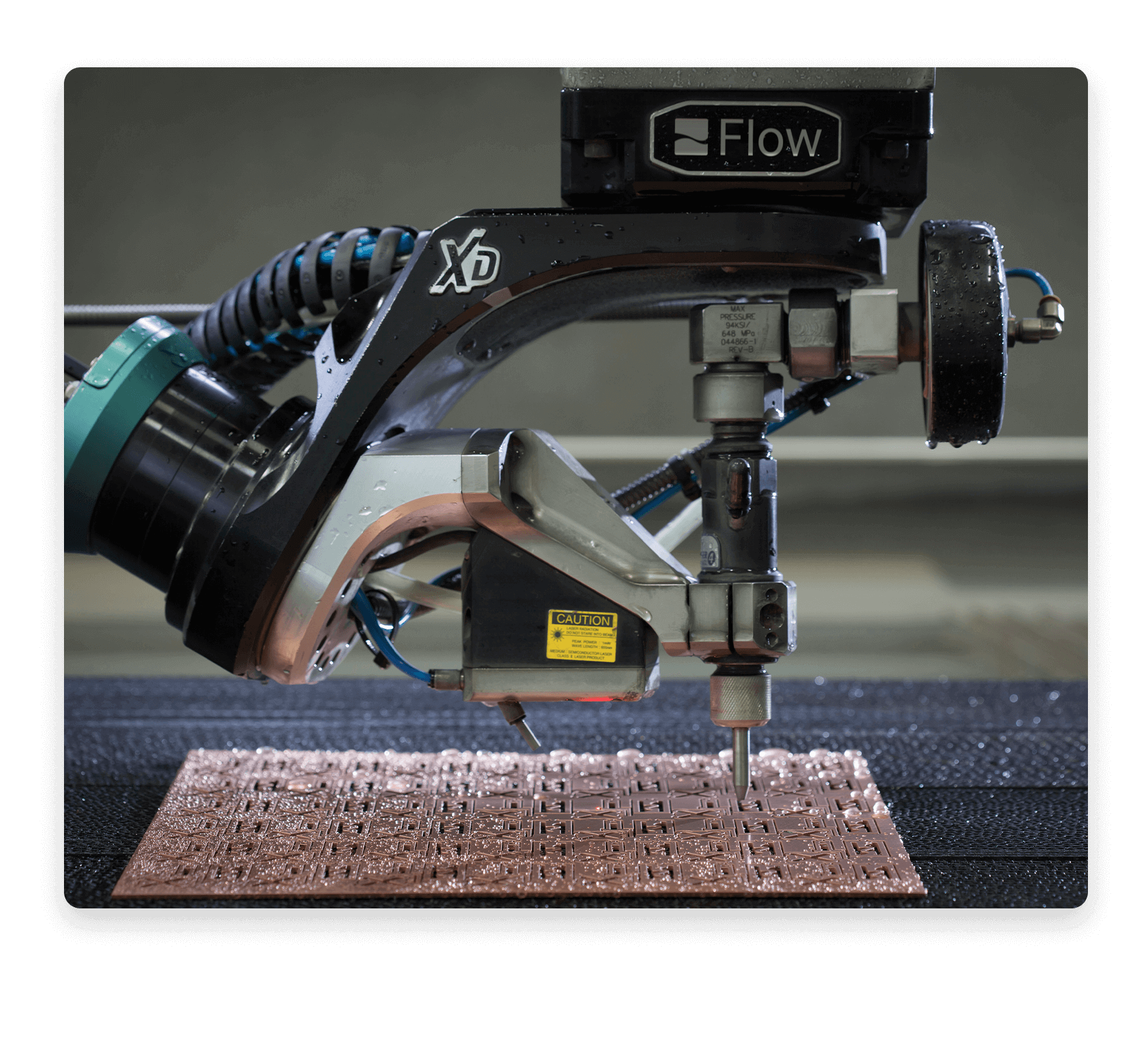 Precision Cutting with Waterjet Cutting Technology Flow Waterjet